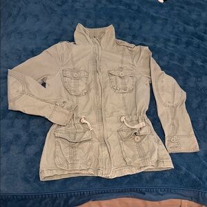 Cotton utility jacket